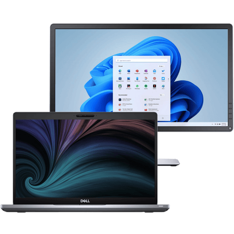 Dell Latitude 5410 Intel i5, 10th Gen Laptop with 8GB RAM + 19" Monitor (Refurbished)