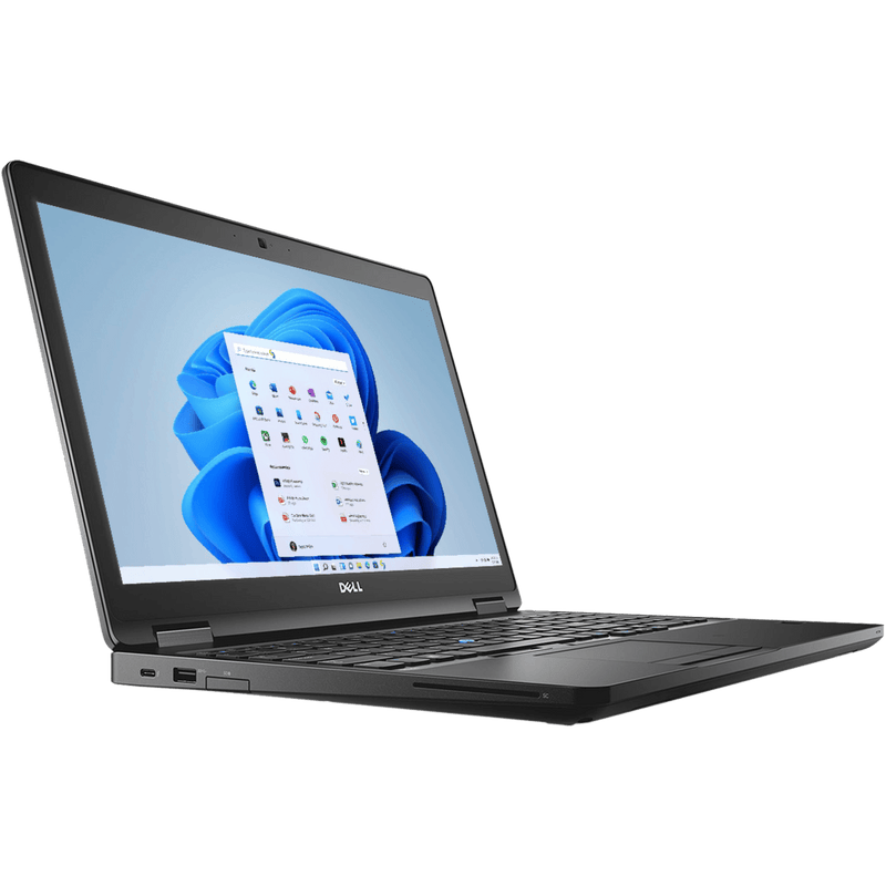 Dell Precision 3540 Intel i7, 8th Gen Workstation Laptop with Win 11 + AMD WX 2100 GPU (Refurbished)