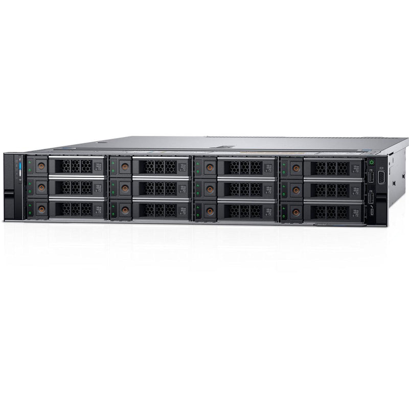 Dell PowerEdge R540 2U Rackmount Server – 12 LFF – Xeon Silver 4208 – 64GB DDR4 – 2 × 960GB SAS SSD + 2 × 4TB SAS HDD – PERC H730 – Broadcom BCM5720 – 2 × 495W – 4 × Caddies – 8 × Blanks (Refurbished)