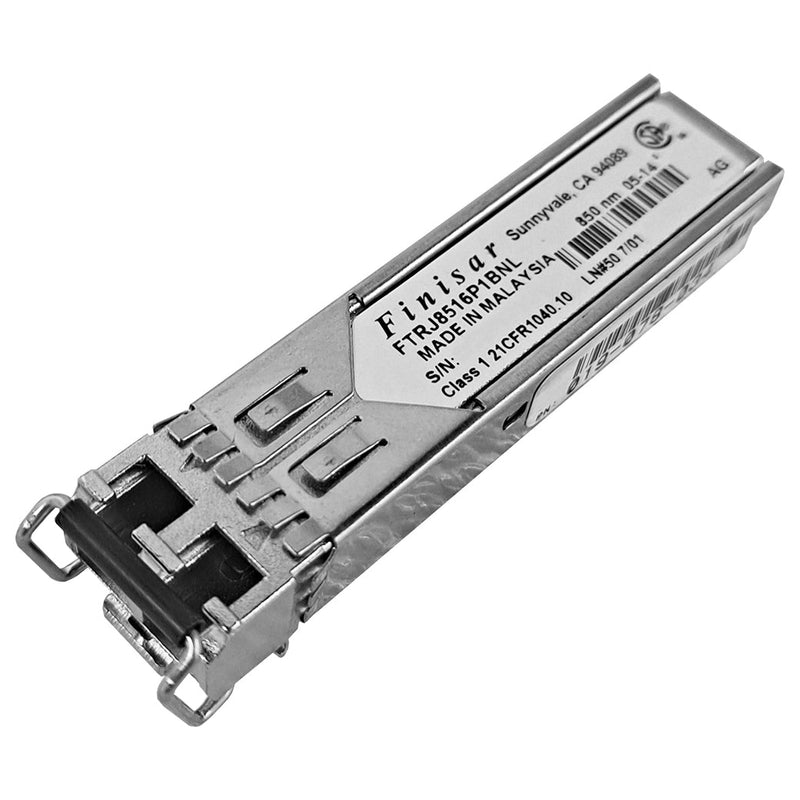 Finisar FTRJ8516P1BNL 2.125 Gbps Fibre Channel 850nm 550M LC Transceiver SFP (Refurbished)