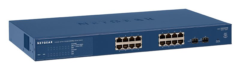 Netgear GS716T 16 Port Gigabit Smart Switch (Used)