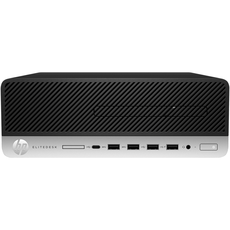 HP EliteDesk 705 G4 AMD Ryzen 5 PRO SFF Desktop PC with 8GB Ram (Refurbished)