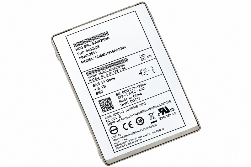 Dell HUSMM1616ASS200 2.5 Inch 1.6TB 12Gb/s SAS Solid State Drive (Refurbished)