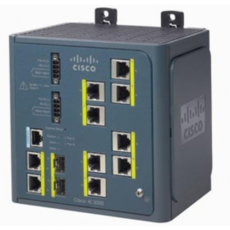 Cisco IE-3000-8TC 8 10/100 + 2T/SFP Rugged Industrial Ethernet Switch (New)