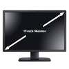 Used 19 Inch Wide Lcd Monitor -  Vga, Dvi & Displayport (Used)