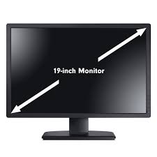 Used 19 Inch Wide Lcd Monitor -  Vga, Dvi & Displayport (Used)