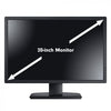 Used 20 Inch Wide Lcd Monitor - Vga, Displayport & Hdmi (Used)