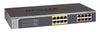 Netgear JGS516PE ProSafe Plus 16 Port Gigabit PoE Switch (Refurbished)