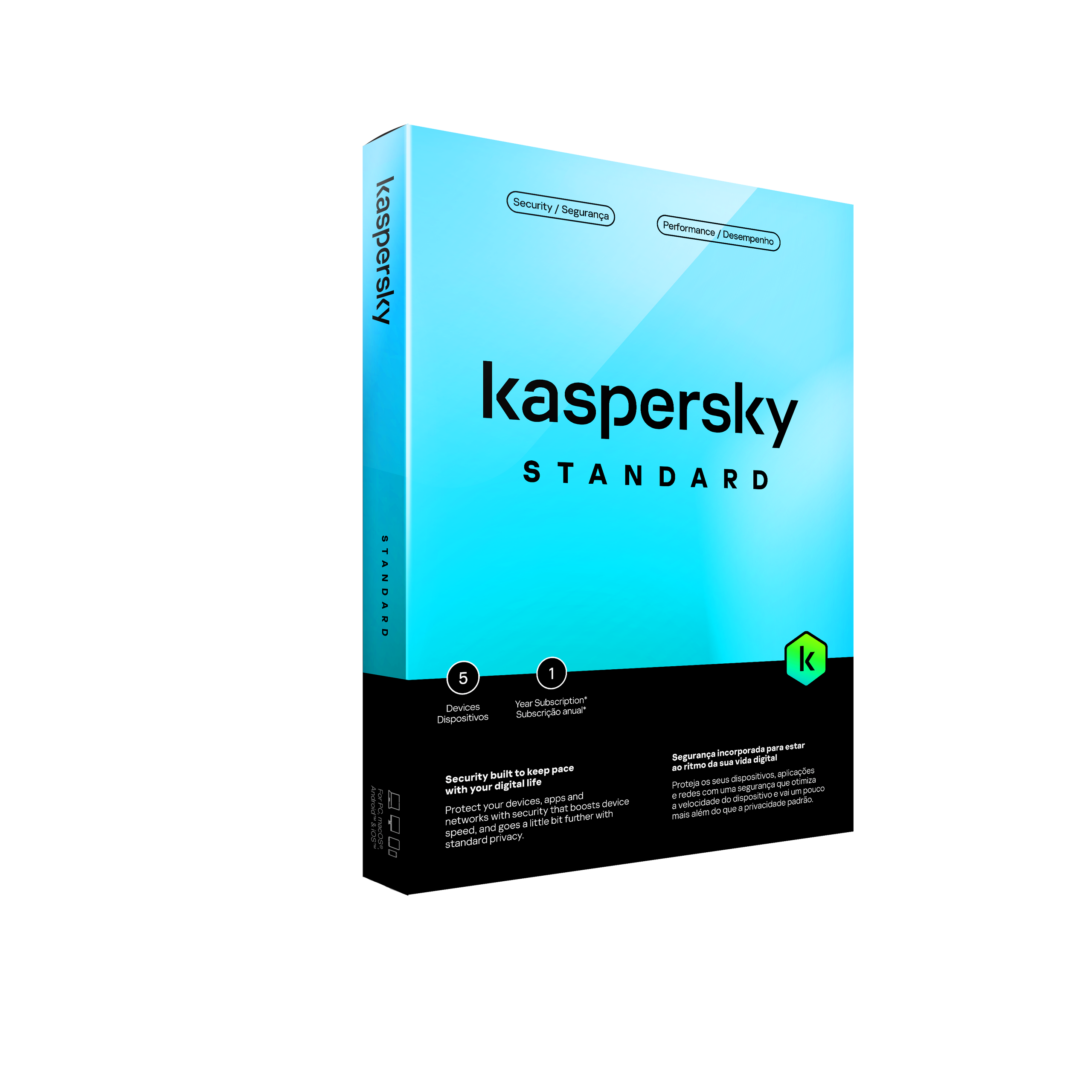 KASPERSKY STANDARD 5DEV 1Y – Asetos Computers