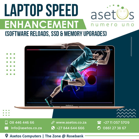Speed Up Your Slow Laptop – SSD Installation & Memory Upgrades (Labour Only, Parts Not Included)