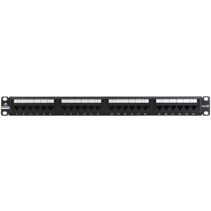 Linkbasic 24 Port Cat5e Rack Mount Patch Panel (Refurbished)