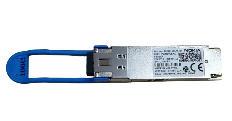 Nokia 3HE10550AARA01 QSFP28-100GBASE-LR4 Optical Transceiver (New)