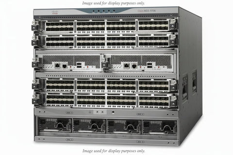 Cisco MDS 9706 With 2 × DS-X9448-768K + 1 × DS-X97-SF1-K9 + 2 × Line Card Blank Fibre Channel Director Switch (Refurbished)