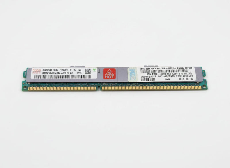 Hynix 8GB 2Rx4 PC3L-10600R-9-10-N0 DDR3 ECC Reg Server RAM (Refurbished)