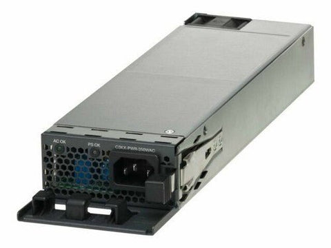 Cisco C3KX-PWR-1100WAC 1100W AC Power Supply for 3750X & 3560X Series Switches (New)