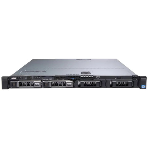 Dell PowerEdge R320 1U Rackmount Server – 4 LFF – Xeon E5-1410 v2 – 16GB DDR3 – 2 × 500GB SATA – PERC H310 Mini – Broadcom BCM5720 – 2 × 550W (Refurbished)