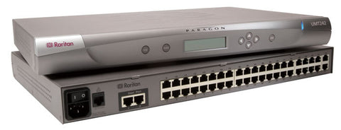 Raritan P2-UMT242 42 Port RJ-45 KVM Switch – Dual Monitor (Refurbished)