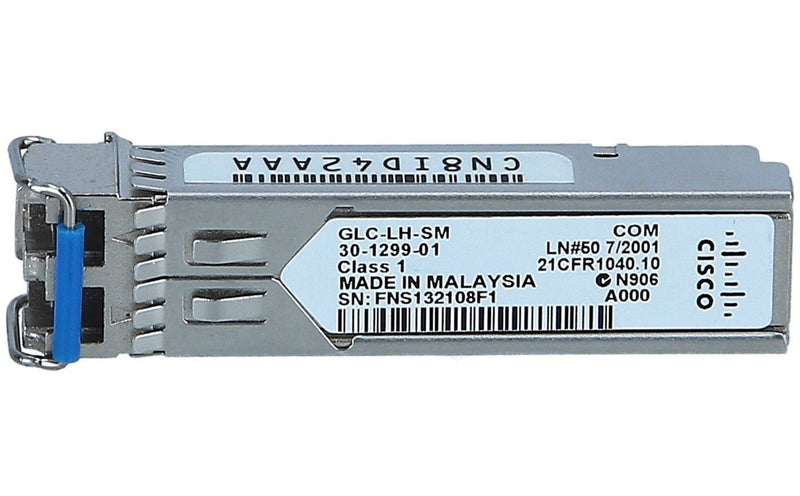 Cisco GLC-LH-SM COM SFP 1000Base-LX/LH 10 km 1GB Transceiver 30-1299-01 (Refurbished)