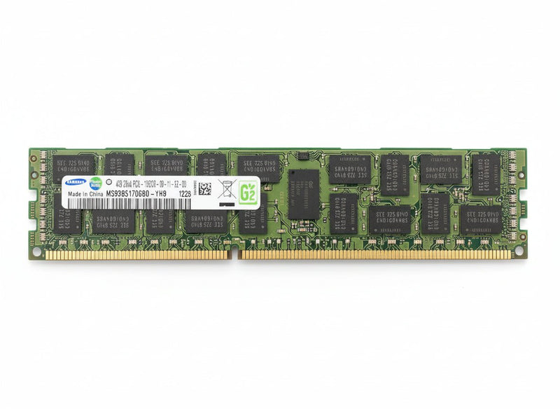 Samsung 4GB 2Rx4 PC3-10600R-09-11-E2-D3 DDR3 Server RAM (Refurbished)