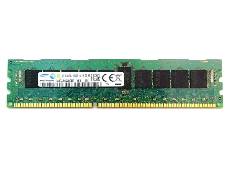 Samsung 8GB 1Rx4 PC3L-12800R-11-12-C2-P2 DDR3 Server RAM (Refurbished)