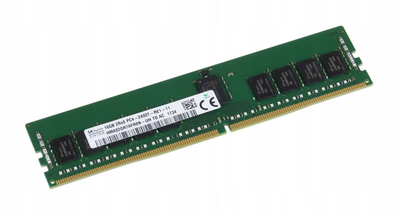 SK Hynix 16GB 2Rx8 PC4-2400T-RE1-11 DDR4 Server RAM (Refurbished)