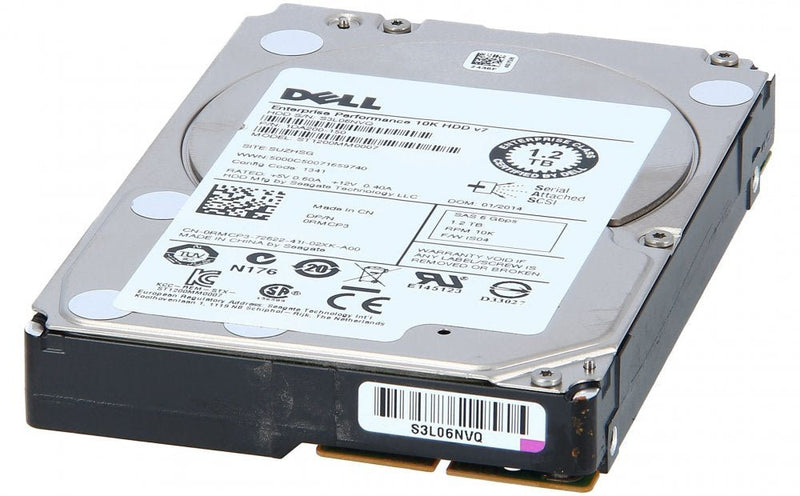 Dell ST1200MM0007 2.5 Inch 1.2TB 10K RPM SAS Hard Drive (Refurbished)