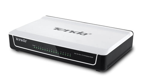 Tenda S16 16 Port 10/100 Desktop Switch (Used)