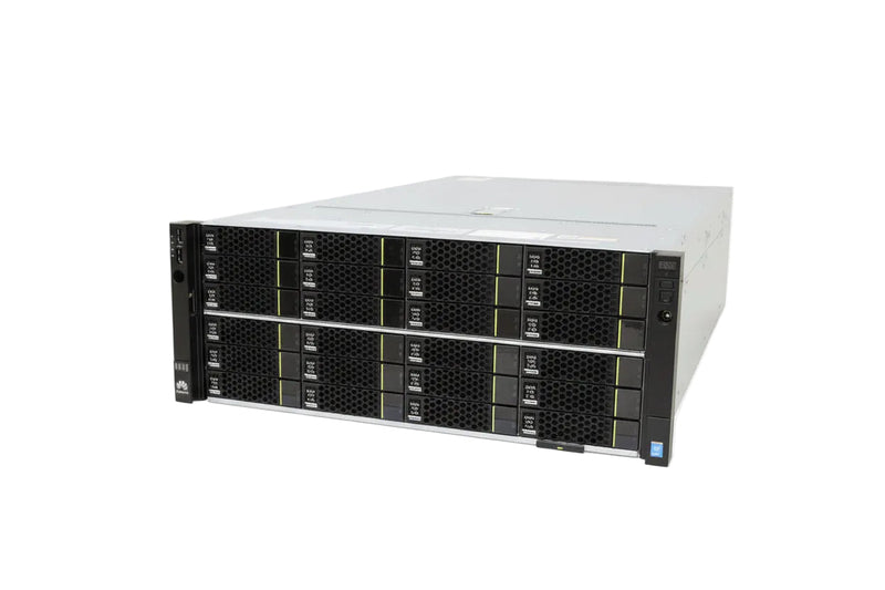 Huawei VCN3020 2U Rackmount Archive Workload Server - 24 LFF + 12 LFF(Rear) - 2 x Xeon E5-2603 V3 - 128GB DDR3 - 24 x 6TB SATA - Intel I350 - 2 x 750W - 8 x Empty Caddies (Refurbished)