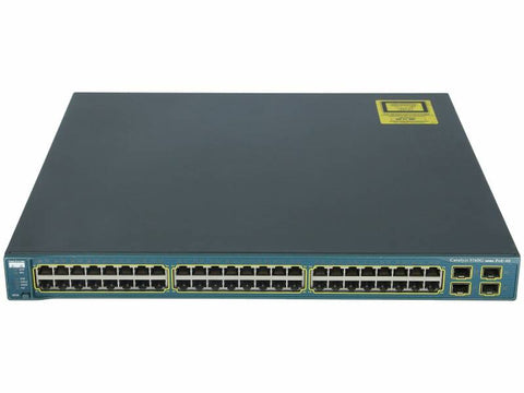 Cisco Catalyst WS-C3560G-48PS-S 48 Port PoE+ Gigabit Switch (Refurbished)