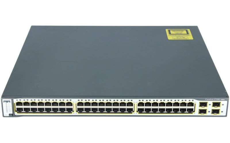 Cisco WS-C3750G-48TS-S 48 Port Gigabit Managed Stackable Switch (Refurbished)