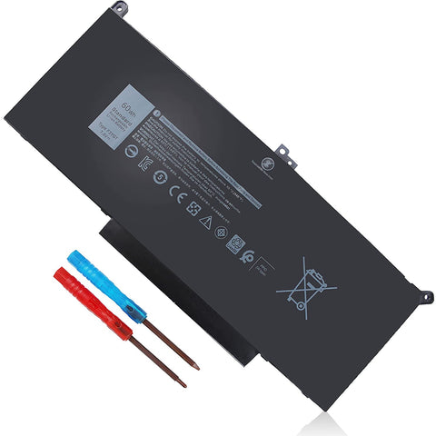 Replacement Battery for Dell Latitude 7480 7280 7490 E7480 E7280 E7490 7380 7390 7290 E7390 E7290 E7380 12 13 14 7000, DM3WC F3YGT-1 KG7VF 2X39G V4940 451-BBYE 453-BBCF 0DM3WC 0F3YGT
