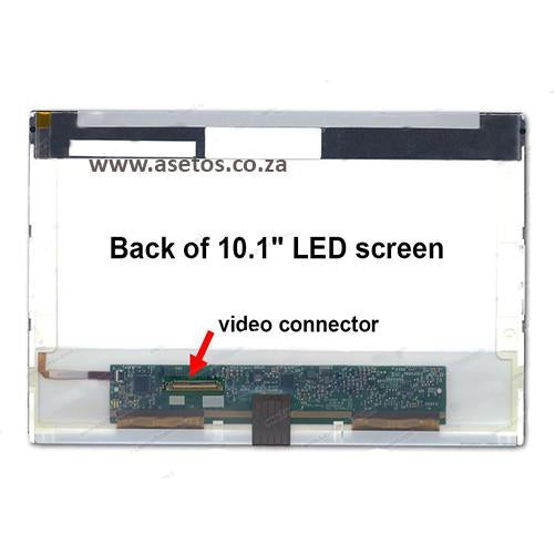 10.1" 40 Pin LED Laptop Screen With Bottom Left Connector (Resolution = 1024*600)