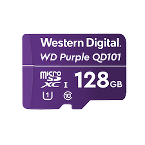 128GB  Western Digital WD Purple QD101 microSDXC UHS-I Memory Card