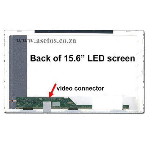 15.6" 40 pin FHD LED Laptop Screen with Bottom Left Connector (Resolution = 1920x1080)