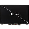 16 inch MacBook Pro  Space Grey Replacement Display Screen Assembly | A2141 Late 2019  (Used)