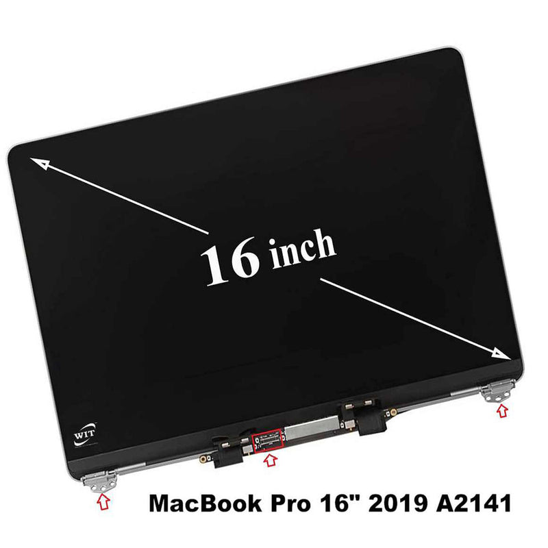 16 inch MacBook Pro Space Grey Replacement Display Screen Assembly | A ...