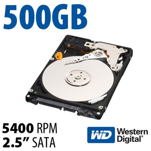 500GB 2.5 inch SATA Laptop Hard Drive (New)