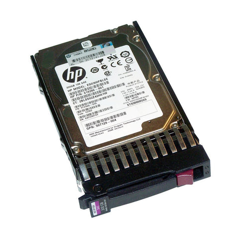 HPE 507129-004 300GB 10K RPM 2.5" SAS 6Gbps Hot-plug Server Hard Drive (New Sealed)