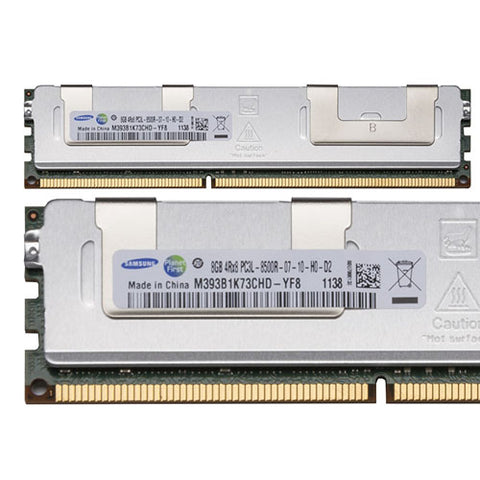 8GB 4Rx8 PC3L-8500R-07-10-H0-D2 | M393B1K73CHD-YF8 Server Memory (Used)
