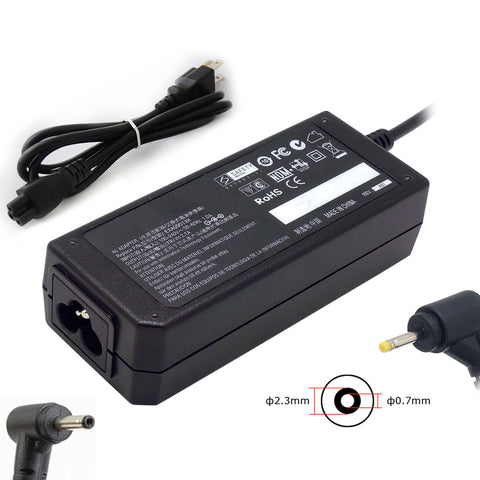 40W Asus, Samsung Generic Laptop Charger | 2.5*0.7mm (19V 2.1A)