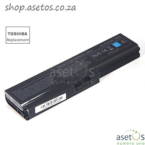 Battery for Toshiba PA3634U Black, 10.8V 4400mAh/ 48Wh