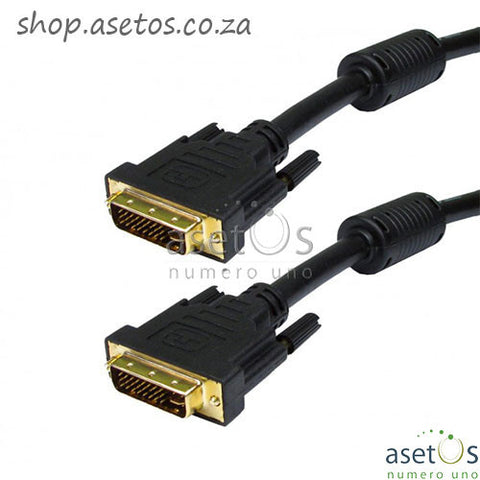 Astrum DVI-D 24+5pin 1.2M Male to Male Cable