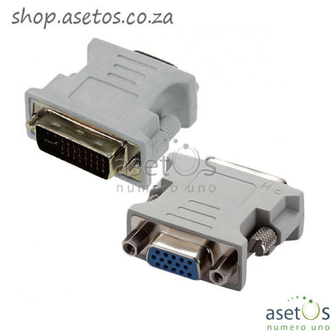 DVI-I Male to VGA Female Adapter