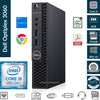 Dell OptiPlex 3060 Micro PC Tiny Desktop: Core i5 8th Gen processor , 8GB Mem, 256GBGB SSD, HDMI, Windows 10 Pro (Used)