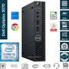 Dell OptiPlex 3070 Micro PC Tiny Desktop: Core i5 9th Gen processor , 8GB Mem, 256GBGB SSD, HDMI, Windows 10 Pro (Used)