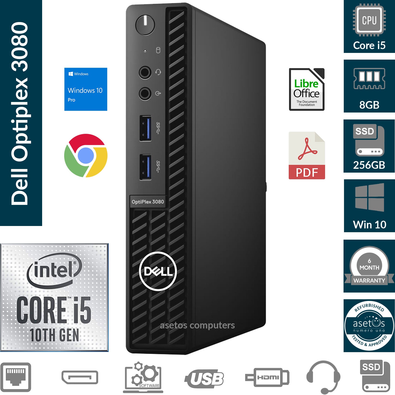 Dell Optiplex 3080 Micro - CORRECT Computers Spol. S R.o - Foto 7
