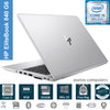 HP EliteBook 430 G7 8th Gen Core i5 Laptop, 8GB RAM, 256GB SSD HDD, 14" FHD, Win 10 Pro (Used)