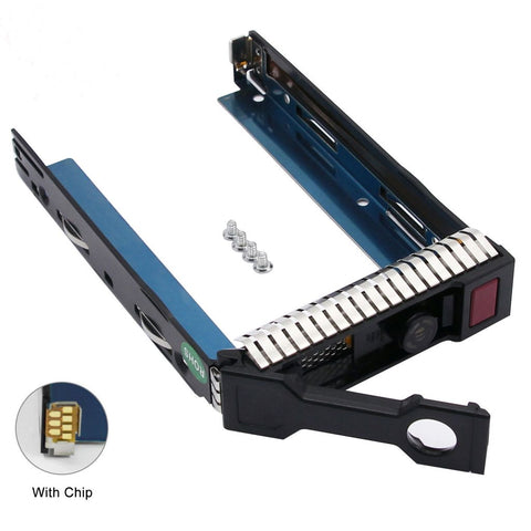 HP 2.5 inch Hot-Swap SAS SATA Drive Tray Caddy for HP Proliant G8 G9 Gen8 Gen9  Servers