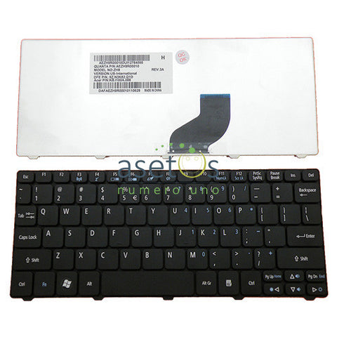 Acer Aspire One D260, 532h, AO532H, NAV50, 521, 522 Laptop Replacement Keyboard - US Layout