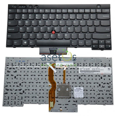 Lenovo IBM Thinkpad T430, L530, T430, T430si, T530 Laptop Replacement Keyboard - BLACK
